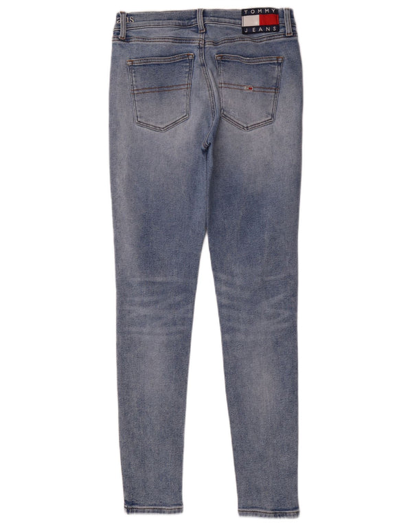 Jeans skinny Nora a vita media da donna Tommy Hilfiger W29 L32 cotone blu