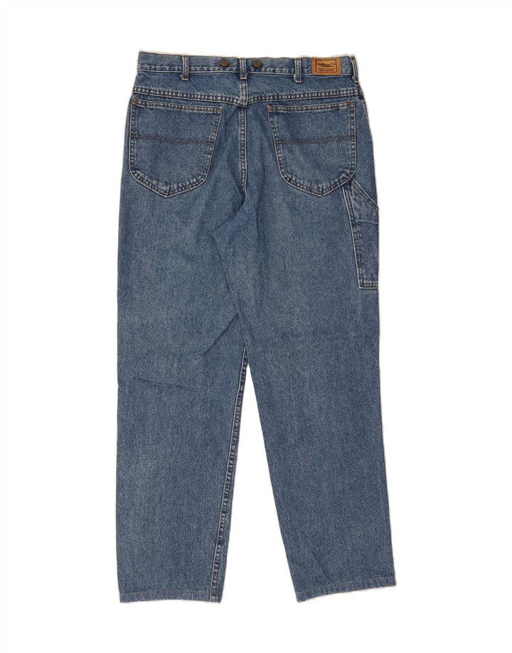 L.L.BEAN Mens Straight Jeans W36 L30 Blue Cotton Vintage L.L.Bean and Second-Hand L.L.Bean from Messina Hembry 