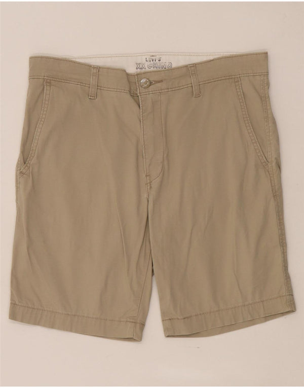 Pantaloncini chino da uomo Levi's W32 in cotone beige medio