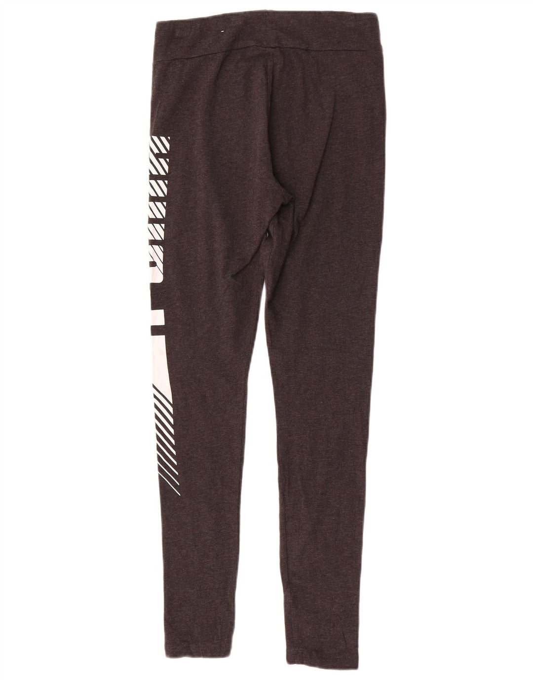 Leggings grafici da donna Puma UK 10 piccolo cotone grigio