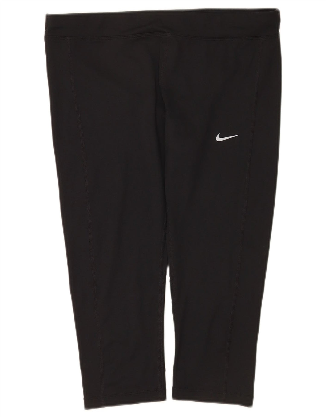 Leggings Nike Dri Fit Capri da donna UK 14 grande poliestere nero