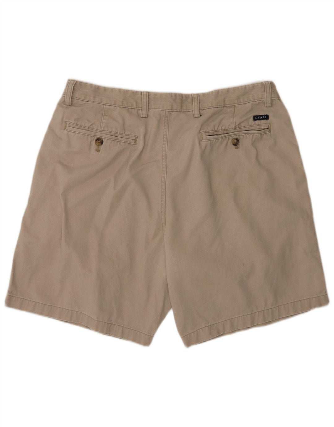 Pantaloncini chino da uomo Chaps W38 XL in cotone beige