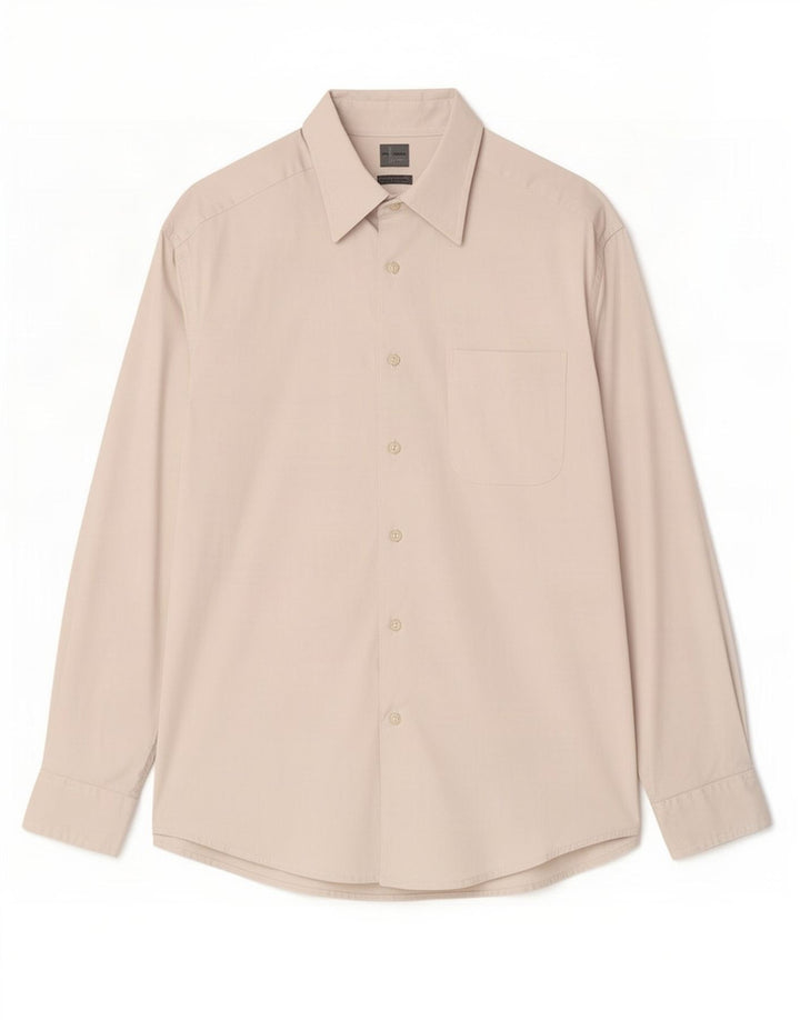 Camicia da uomo Dockers grande in cotone grigio