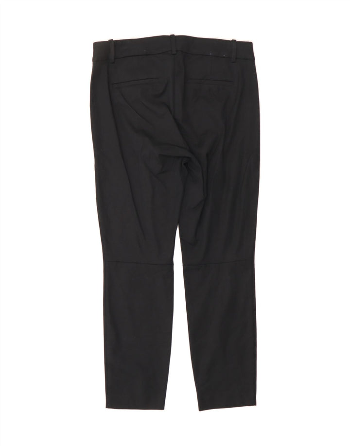 J. CREW Womens Winnie Slim Casual Trousers US 8 Medium W32 L27 Black Vintage J. Crew and Second-Hand J. Crew from Messina Hembry 