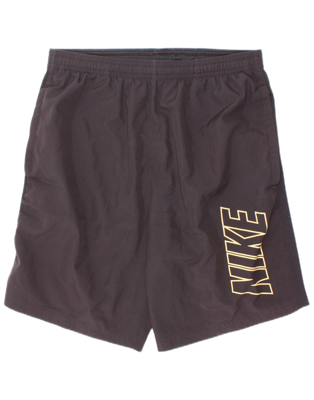 Pantaloncini sportivi Nike da ragazzo Dri Fit Graphic 12-13 anni Large Nero in poliestere