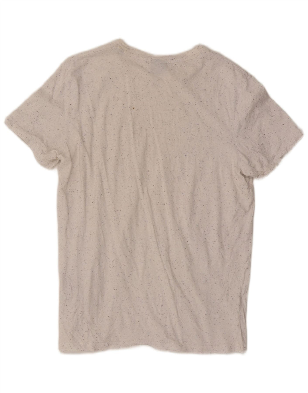 T-shirt da uomo Jack & Jones Top in cotone mélange bianco medio