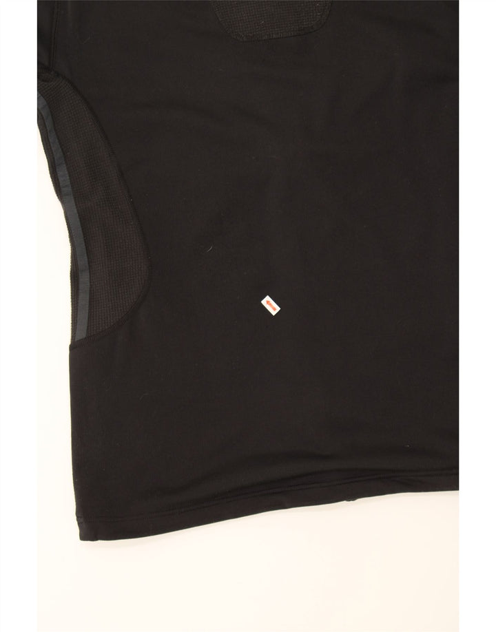 ADIDAS Mens Tracksuit Top Jacket Medium Black Vintage Adidas and Second-Hand Adidas from Messina Hembry 