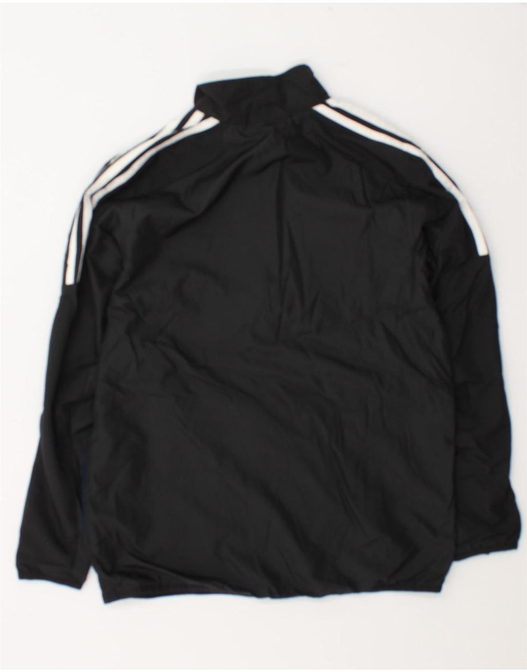 Giacca da ginnastica grafica da ragazzo Adidas 13-14 anni in poliestere nero