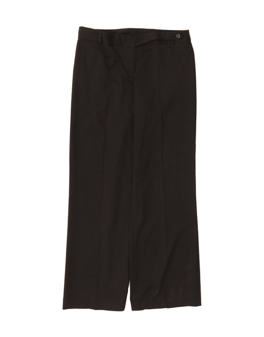 BENETTON Womens Straight Suit Trousers IT 44 Medium W30 L30 Black Vintage Benetton and Second-Hand Benetton from Messina Hembry 