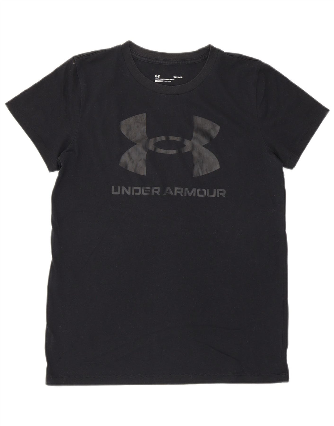 T-shirt grafica da uomo UNDER ARMOUR Top Small Blu Navy