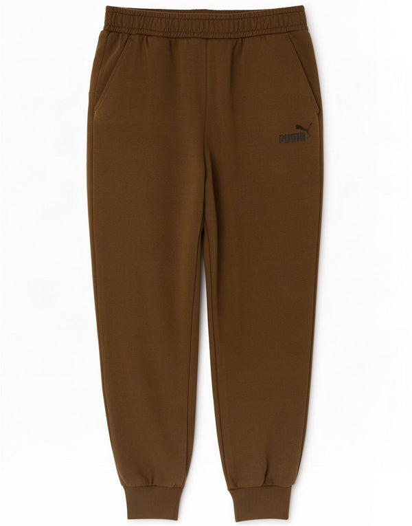 Puma Pantaloni da tuta da uomo Joggers Large Khaki Cotton
