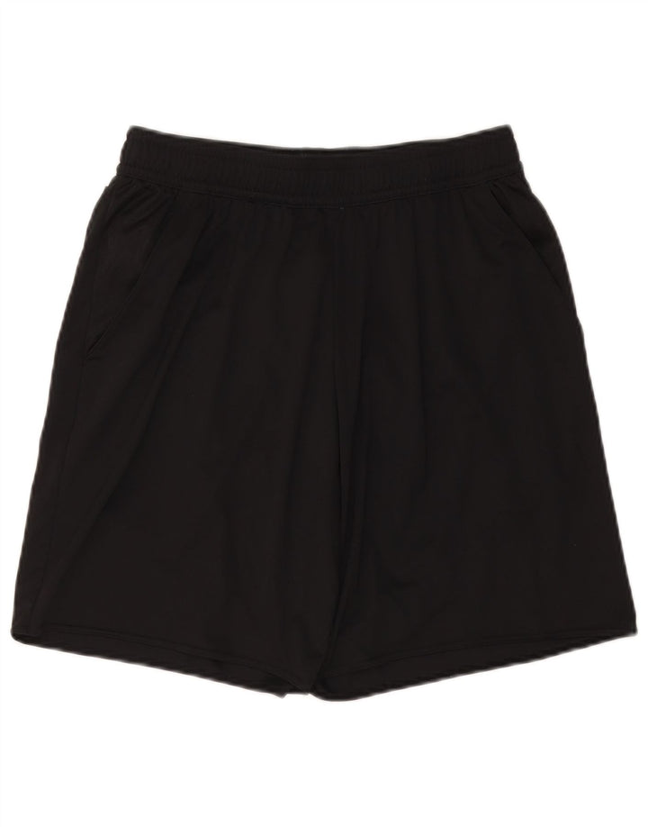 Pantaloncini sportivi ADIDAS Climacool da uomo grandi in poliestere nero