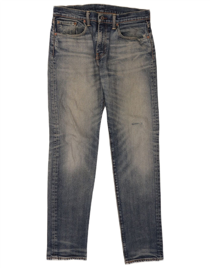 Levi's Uomo 502 Jeans affusolati W31 L34 Cotone blu