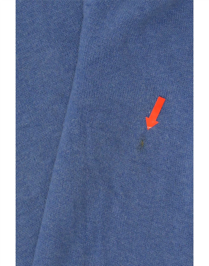 Maglione maglione con scollo a V da uomo Marks & Spencer grande blu
