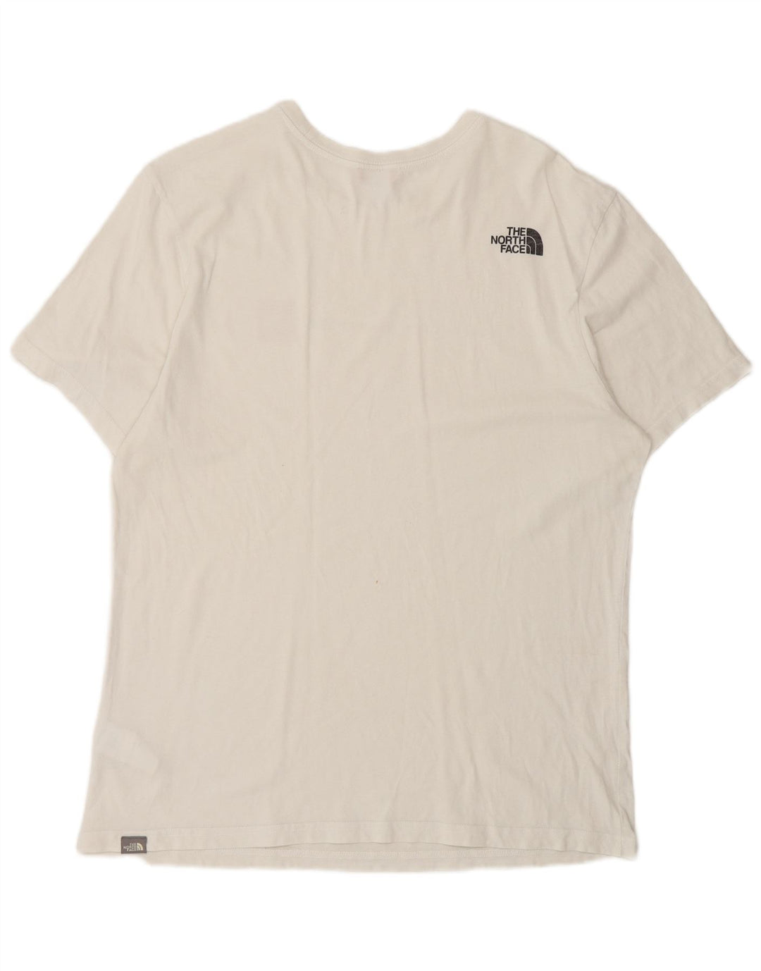 THE NORTH FACE T-shirt grafica da uomo grande in cotone bianco