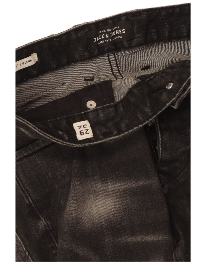 Jeans slim da uomo GLENN Jack & Jones W29 L32 neri