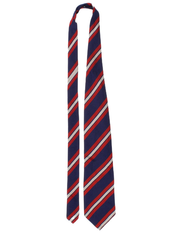 Paul & Shark Mens Tie One Size L57 Blue Striped Classic