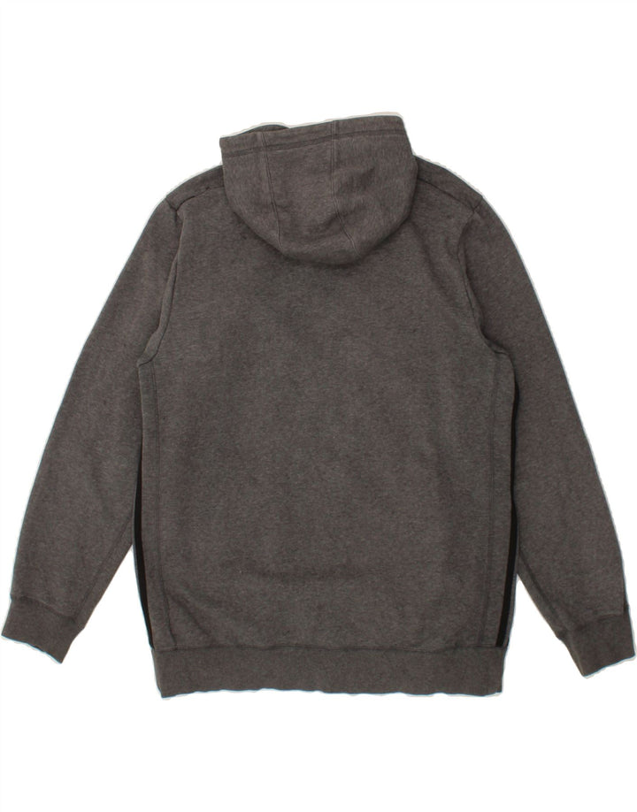 ADIDAS Mens Zip Hoodie Sweater Large Grey Cotton Vintage Adidas and Second-Hand Adidas from Messina Hembry 