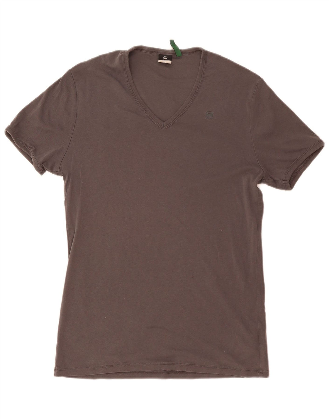 T-shirt da uomo G-Star Top XL in cotone grigio