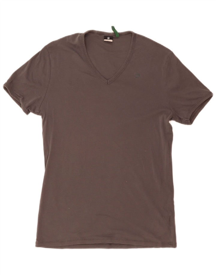 T-shirt da uomo G-Star Top XL in cotone grigio