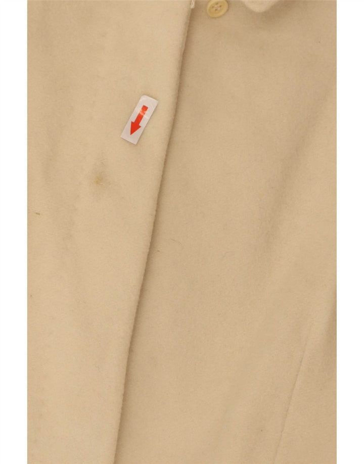 Trench da donna vestibilità regolare Whistler UK 14 medio in lana bianco sporco