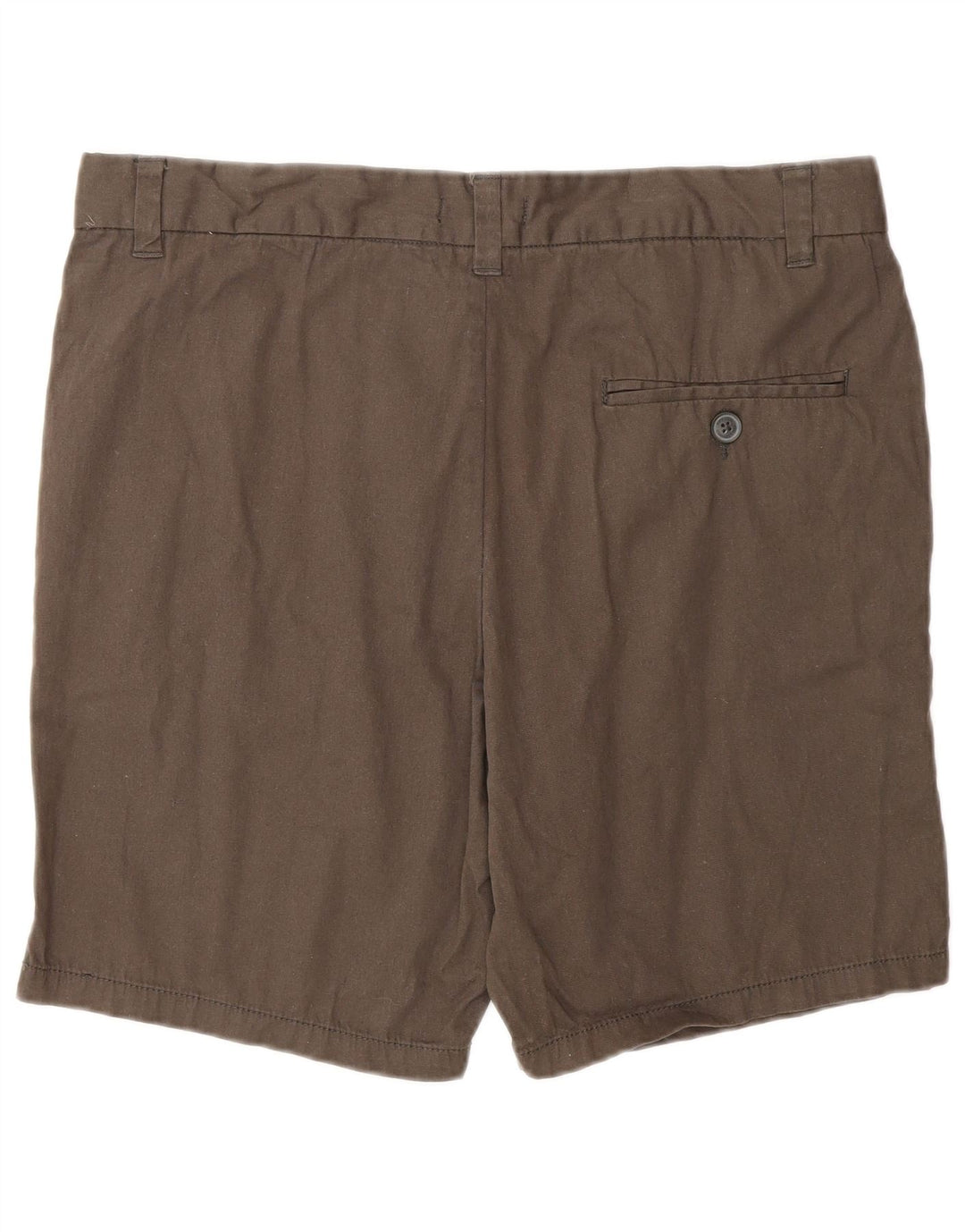 FRENCH CONNECTION Pantaloncini chino da uomo grandi W34 cotone marrone