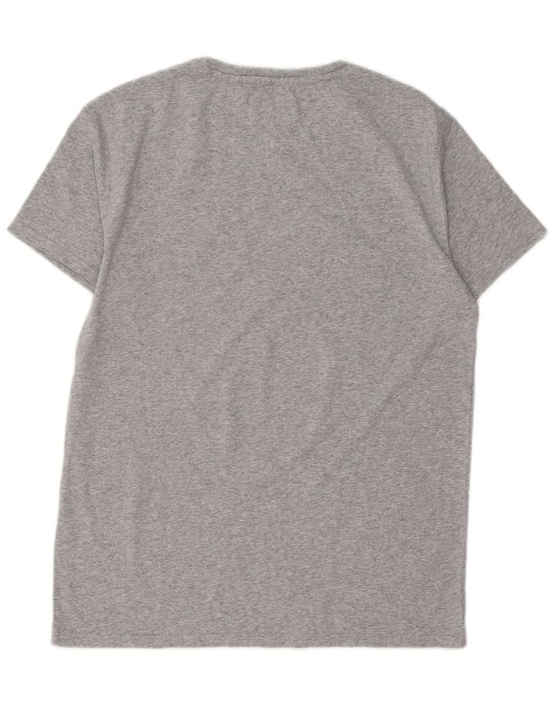 TOMMY HILFIGER T-shirt da uomo vestibilità regolare Top Small in cotone grigio