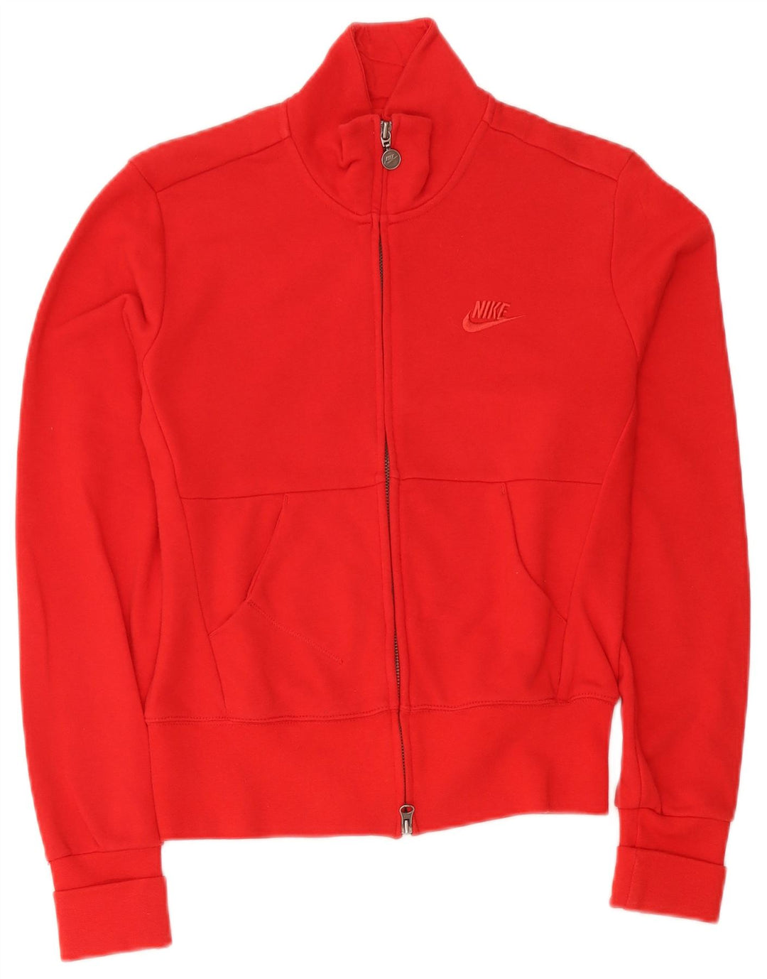 Giacca da tuta da donna Nike UK 10/12 media rossa