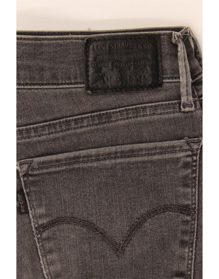 LEVI'S Womens 710 Super Skinny Jeans W27 L30 Grey Vintage Levi's and Second-Hand Levi's from Messina Hembry 