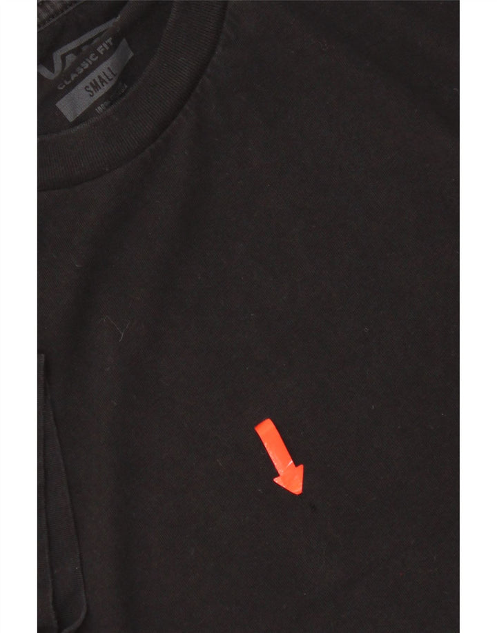 T-shirt da uomo Vans Classic Fit, piccola, in cotone nero