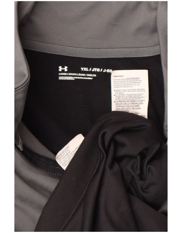Giacca da tuta da ragazzo Under Armour 13-14 anni XL Colore grigio