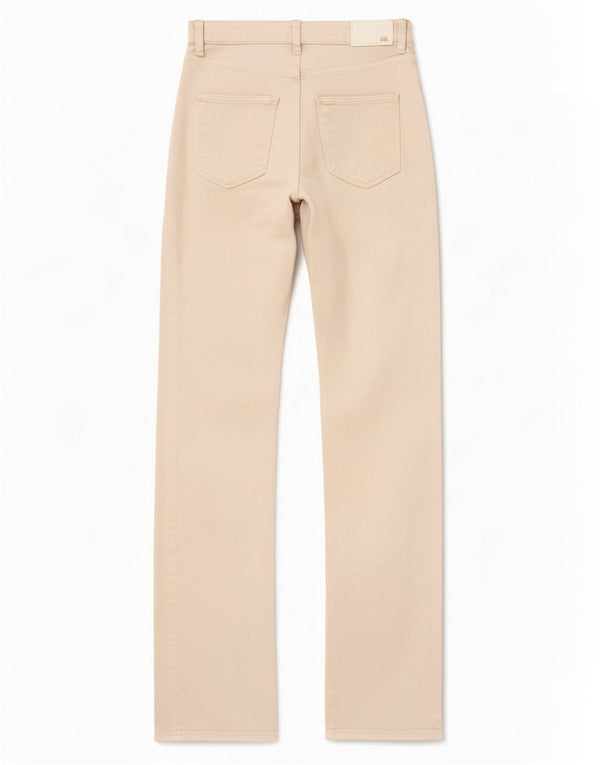 Jeans dritti effetto invecchiato da donna Zara EU 34 2XS W24 L33 Cotone bianco
