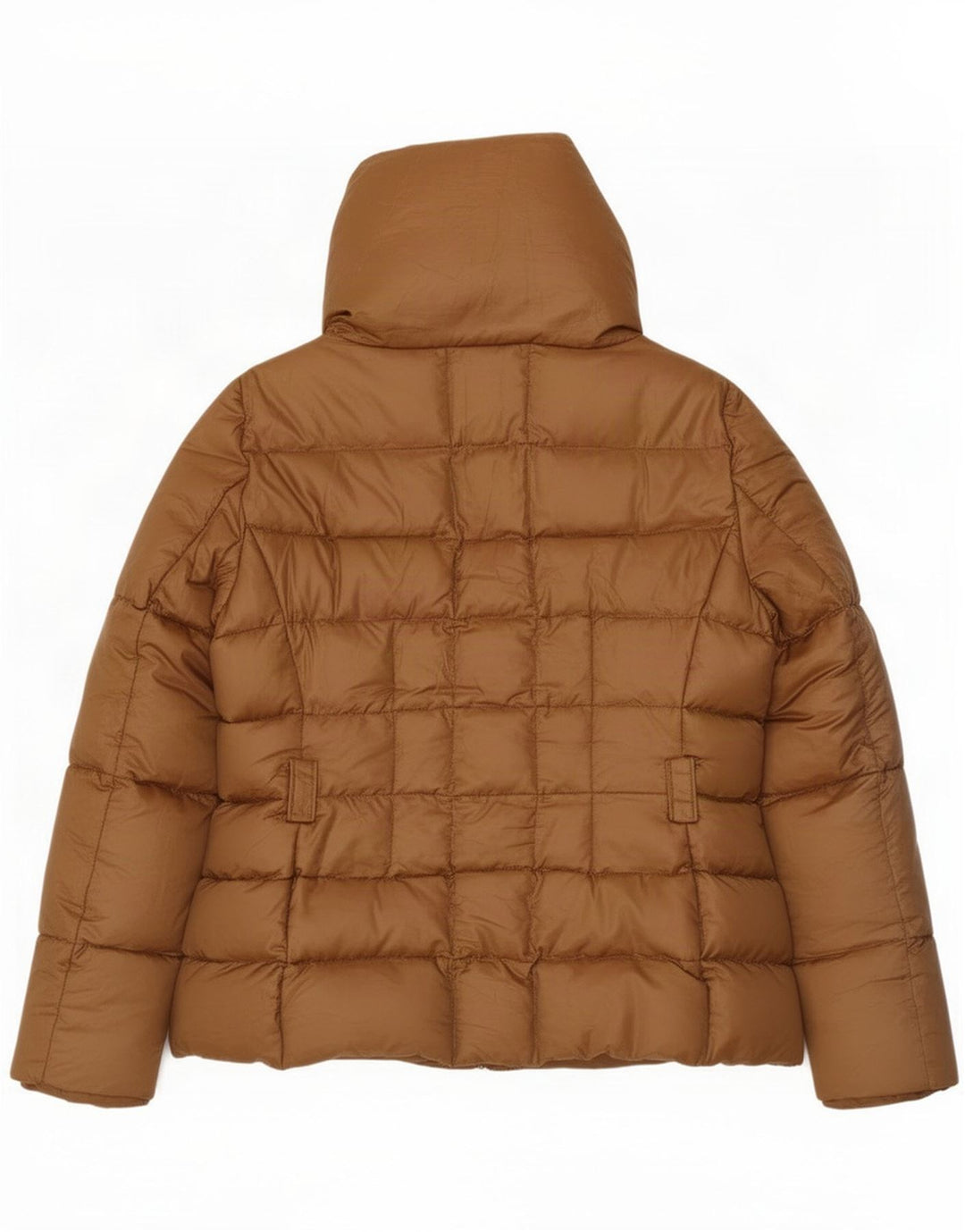 Giacca imbottita da donna Zara UK 18 XL nylon marrone