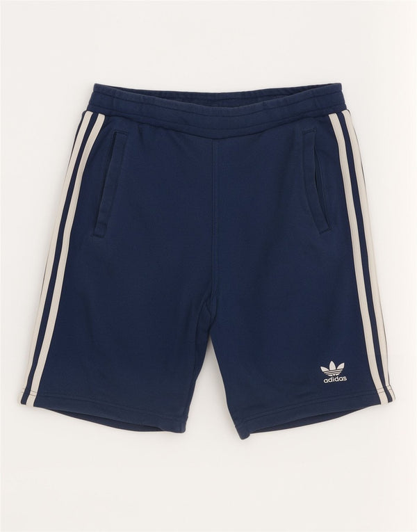 Pantaloncini sportivi da uomo Adidas XS Sport in cotone blu