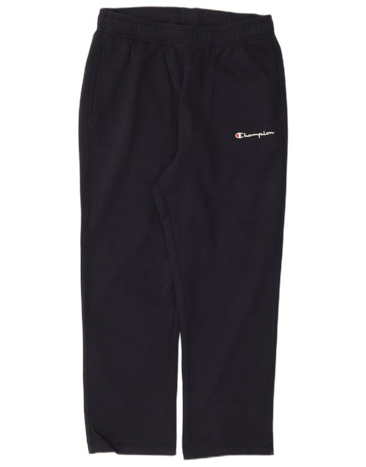 Pantaloni da tuta da uomo CHAMPION cotone medio blu navy