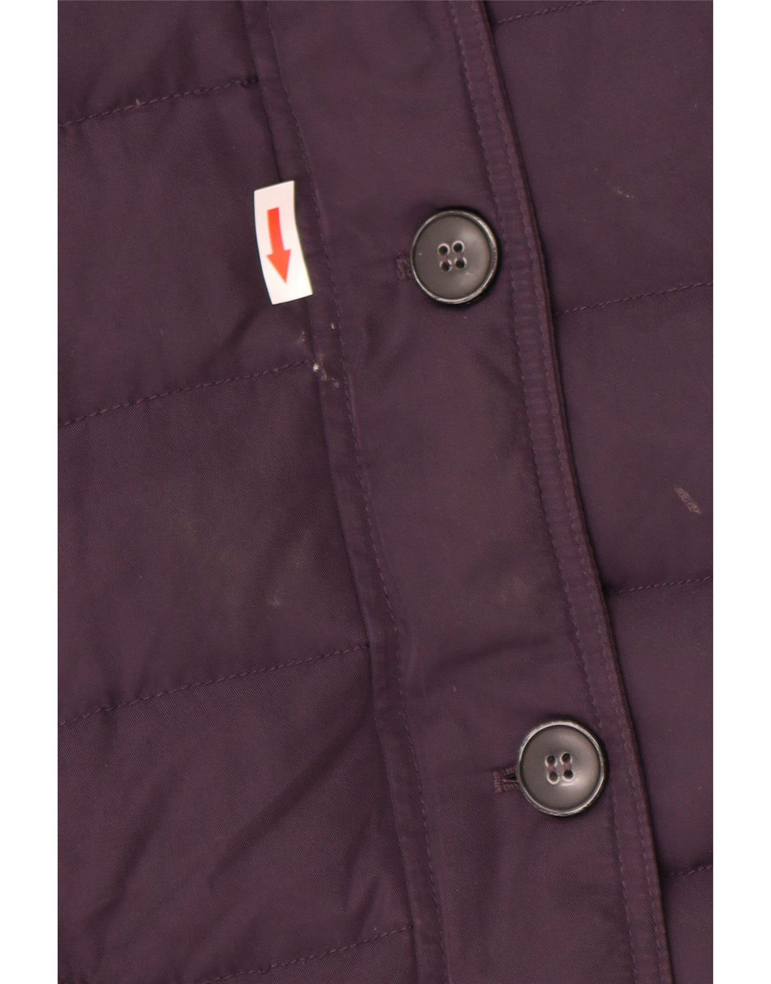 Crew Clothing Giacca imbottita con cappuccio da donna UK 10 Small Viola Poliestere