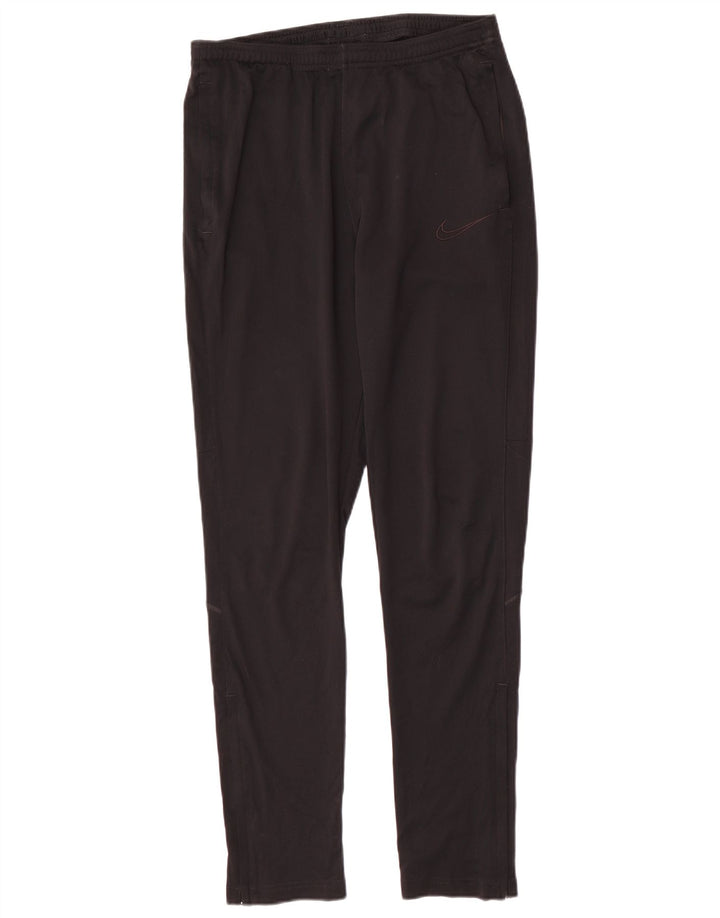 Pantaloni da tuta Nike Dri Fit da uomo, poliestere nero medio