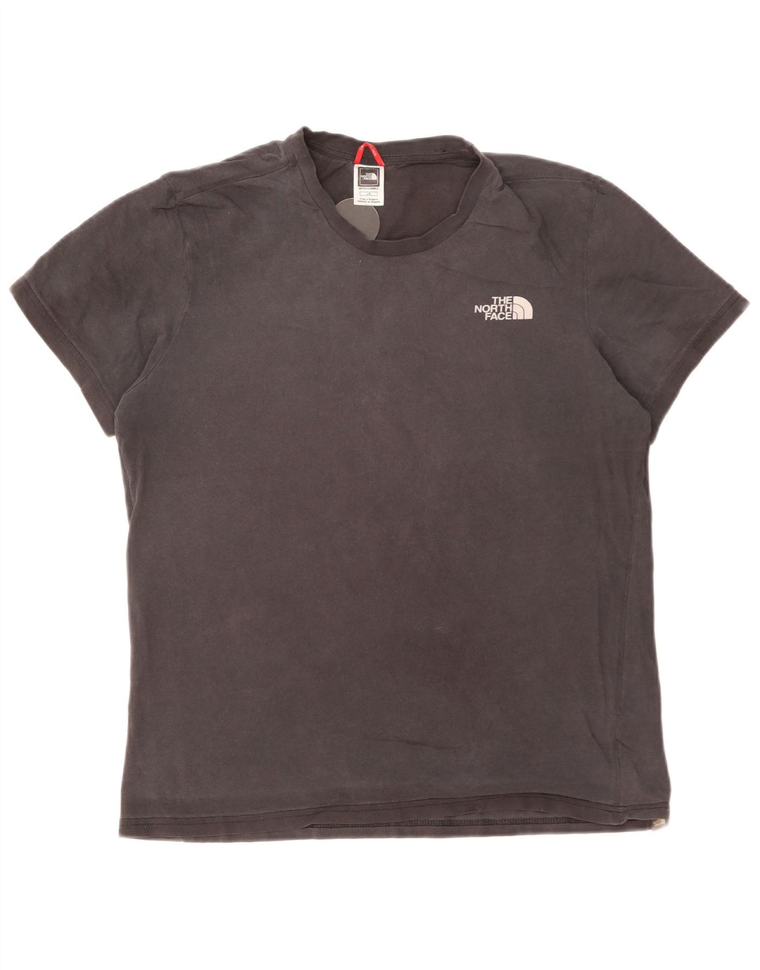 THE NORTH FACE T-shirt da uomo Top grande in cotone grigio