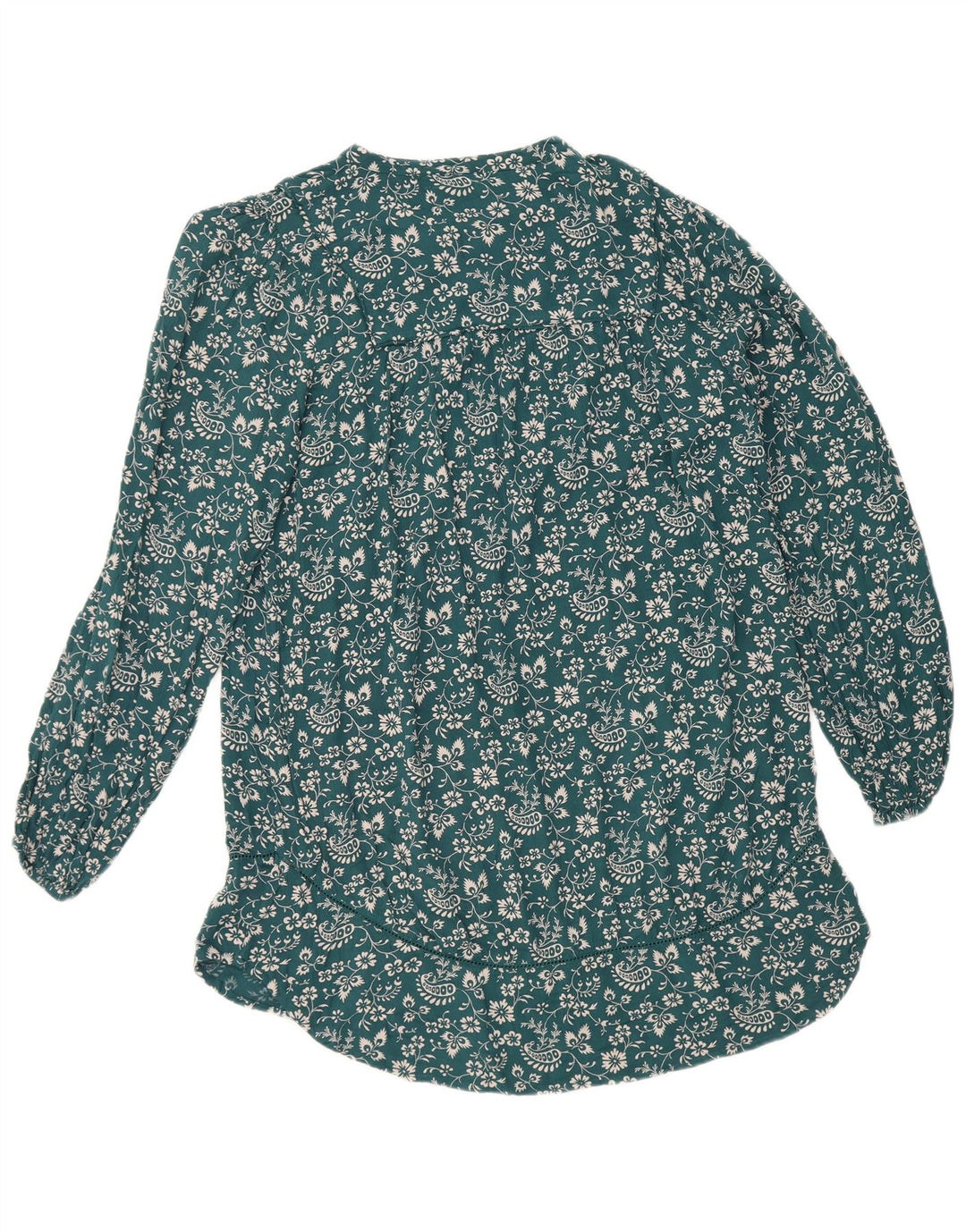 Abito basic da donna Fat Face UK 12 Viscosa floreale blu medio