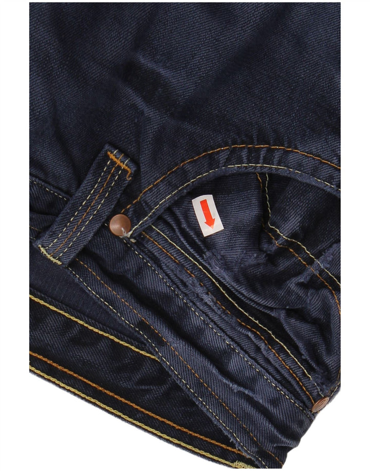 Jeans dritti da uomo Dayton WRANGLER W38 L31 cotone blu