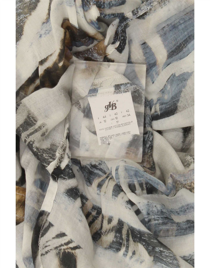 Camicia da donna Perte by Krizia UK 12 a righe multicolori medie