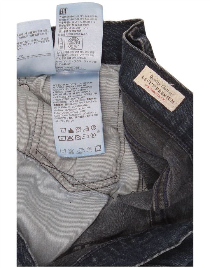 Jeans skinny da uomo Levi's W34 L32 in cotone blu