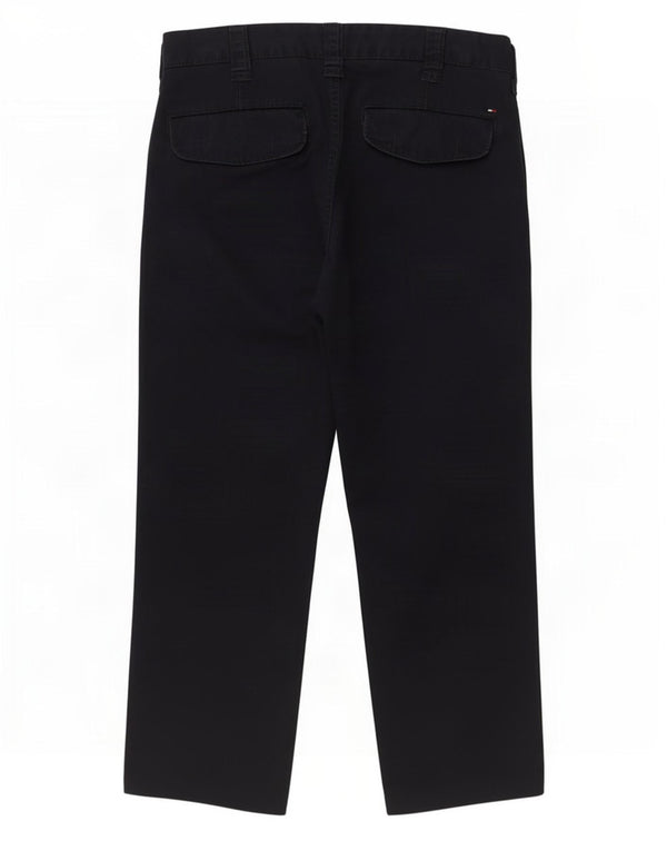 Pantaloni corti Tommy Hilfiger per ragazzi 11-12 anni W28 L21 cotone blu navy