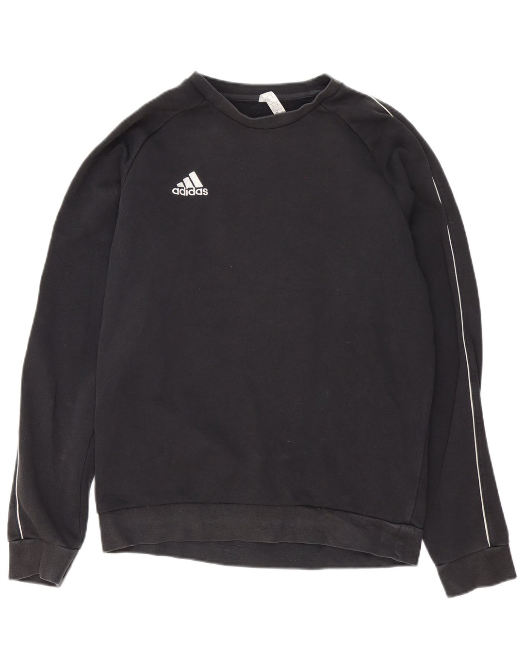 Felpa Adidas Uomo Maglione Medio Nero Cotone