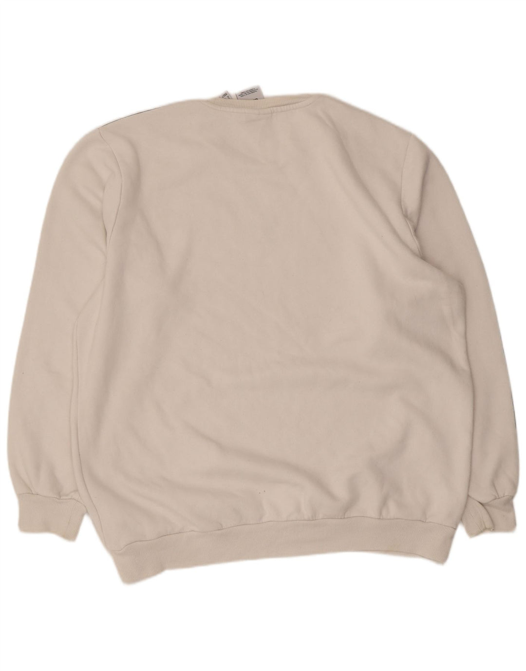 Felpa Adidas Uomo Maglione XL Cotone Bianco