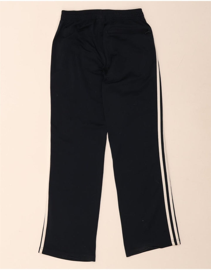 Pantaloni della tuta da ragazzo Adidas 13-14 anni in poliestere blu navy