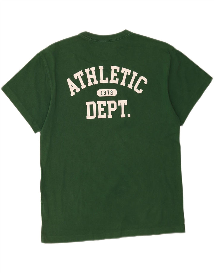 T-shirt grafica da uomo Nike Top in cotone verde medio