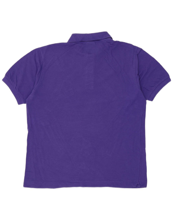 Polo da uomo Lacoste taglia 4 cotone viola medio