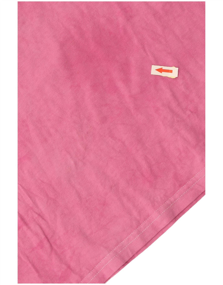 T-shirt grafica da donna REEBOK Top UK 18 XL cotone rosa