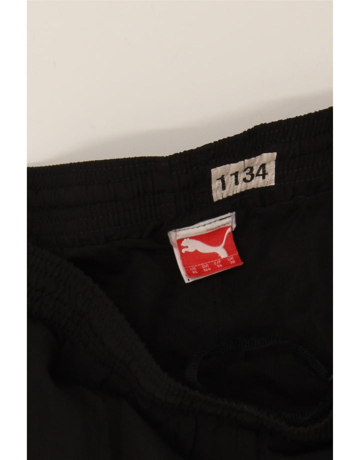 PUMA Mens Crazy Pattern Graphic Sport Shorts Medium  Black Vintage Puma and Second-Hand Puma from Messina Hembry 